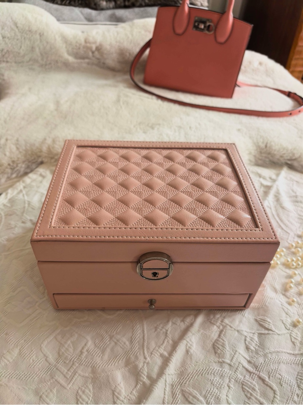 Women's Jewelry Box - Pink